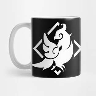 Genshin Impact Mika Emblem - White Mug